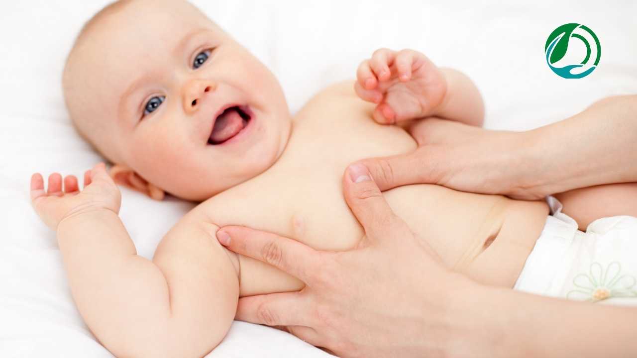 Infant massage your baby to relieve constipation